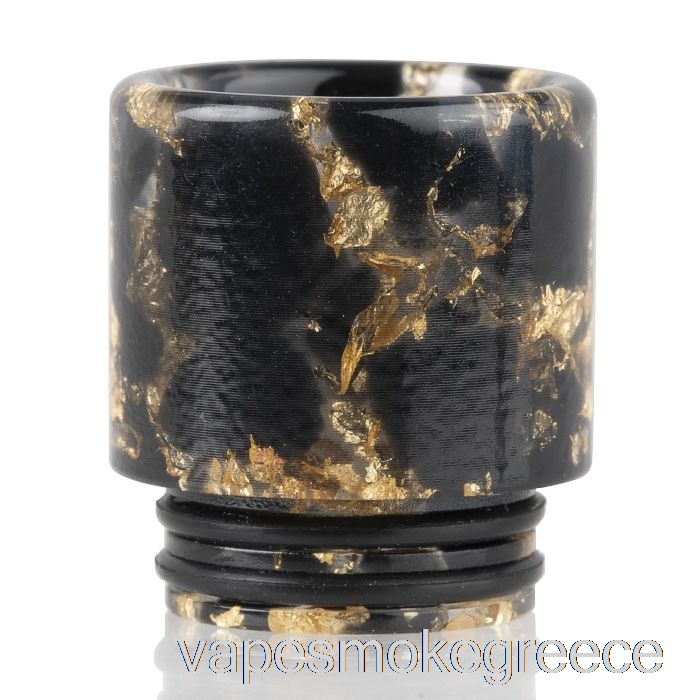 Vape Greece 810 πούλιες ρητίνη Drip Tip μαύρο χρυσό